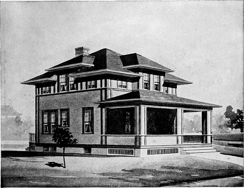 An illustration from Radford's artistic homes; 250 designs ..., 1908, leaf 180