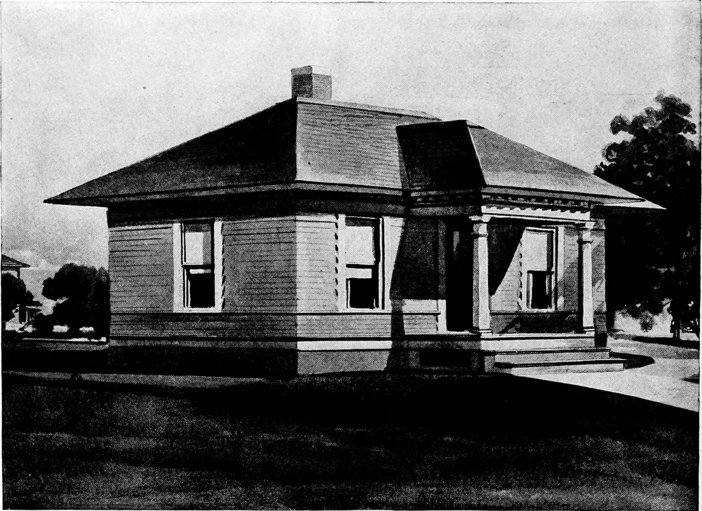 An illustration from Radford's artistic homes; 250 designs ..., 1908, leaf 181