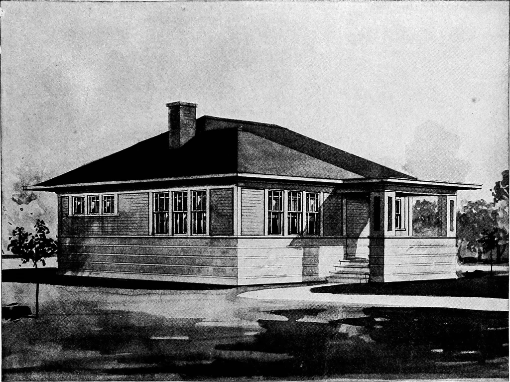 An illustration from Radford's artistic homes; 250 designs ..., 1908, leaf 182