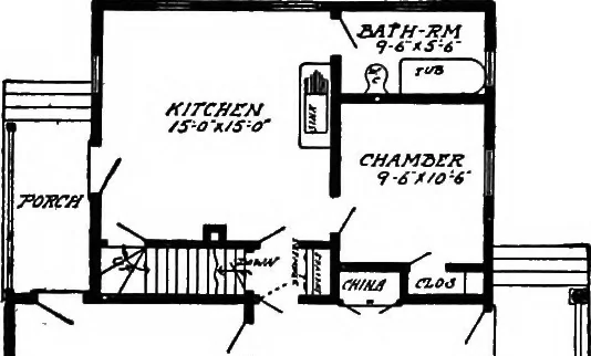 An illustration from Radford's artistic homes; 250 designs ..., 1908, leaf 183