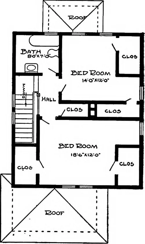 An illustration from Radford's artistic homes; 250 designs ..., 1908, leaf 187