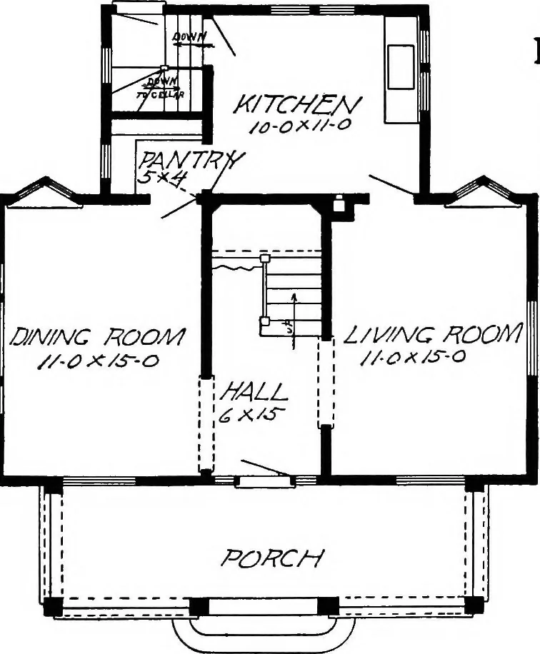 An illustration from Radford's artistic homes; 250 designs ..., 1908, leaf 190
