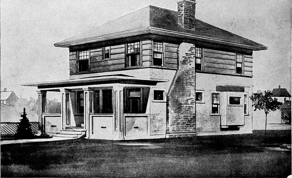 An illustration from Radford's artistic homes; 250 designs ..., 1908, leaf 191