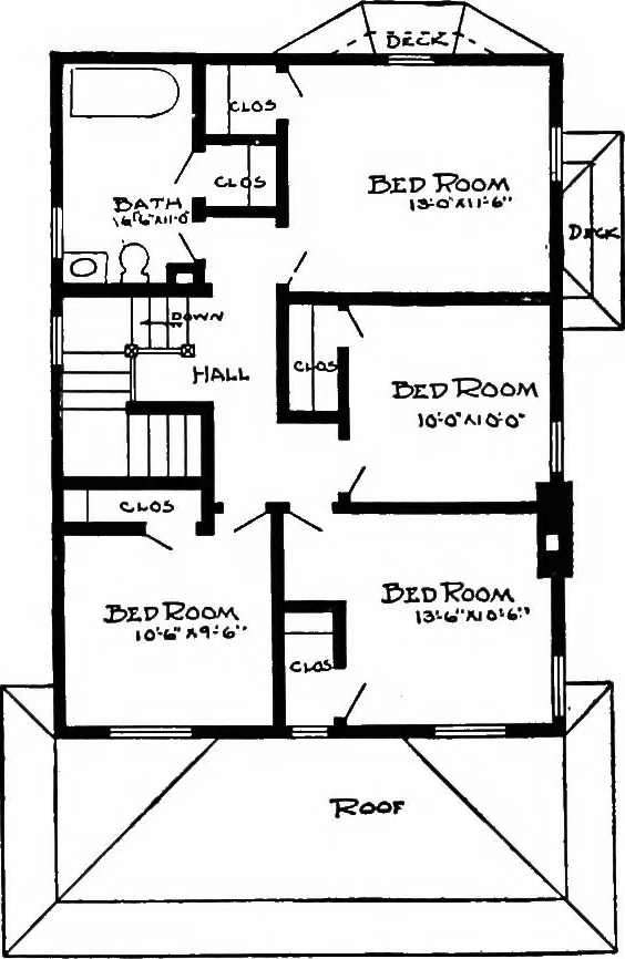 An illustration from Radford's artistic homes; 250 designs ..., 1908, leaf 191