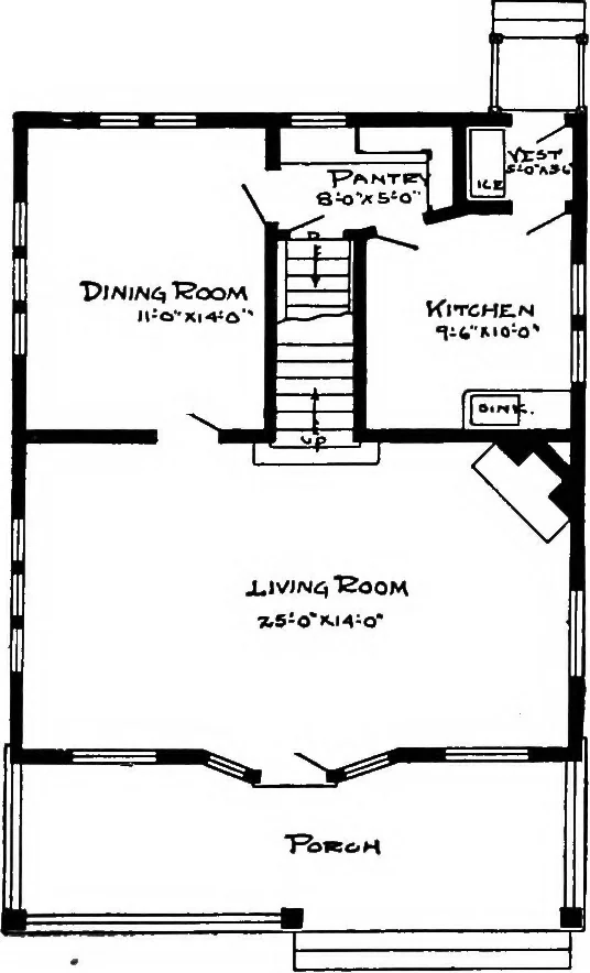 An illustration from Radford's artistic homes; 250 designs ..., 1908, leaf 192