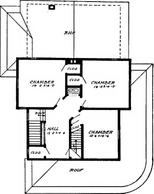 An illustration from Radford's artistic homes; 250 designs ..., 1908, leaf 193