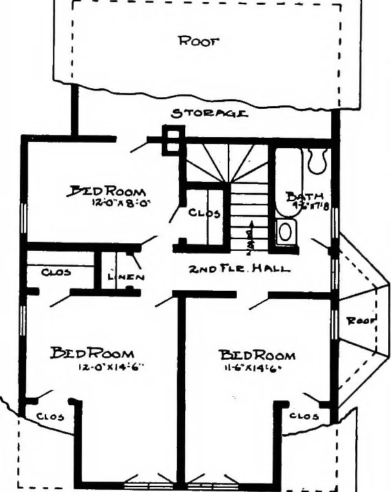 An illustration from Radford's artistic homes; 250 designs ..., 1908, leaf 195