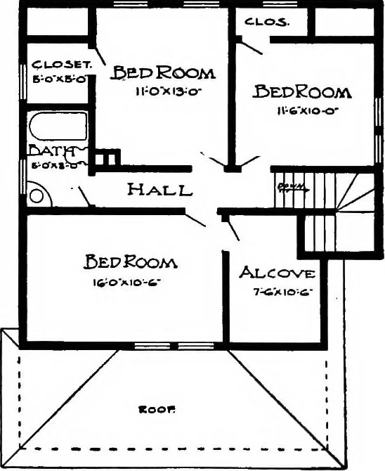 An illustration from Radford's artistic homes; 250 designs ..., 1908, leaf 197