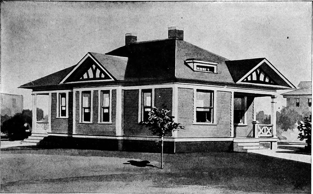 An illustration from Radford's artistic homes; 250 designs ..., 1908, leaf 20