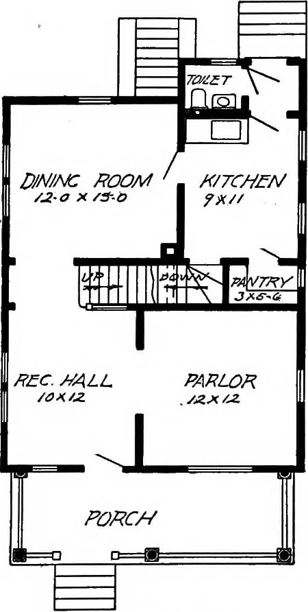 An illustration from Radford's artistic homes; 250 designs ..., 1908, leaf 202