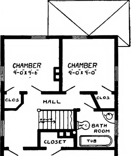 An illustration from Radford's artistic homes; 250 designs ..., 1908, leaf 203