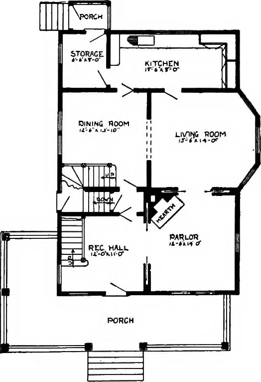 An illustration from Radford's artistic homes; 250 designs ..., 1908, leaf 209