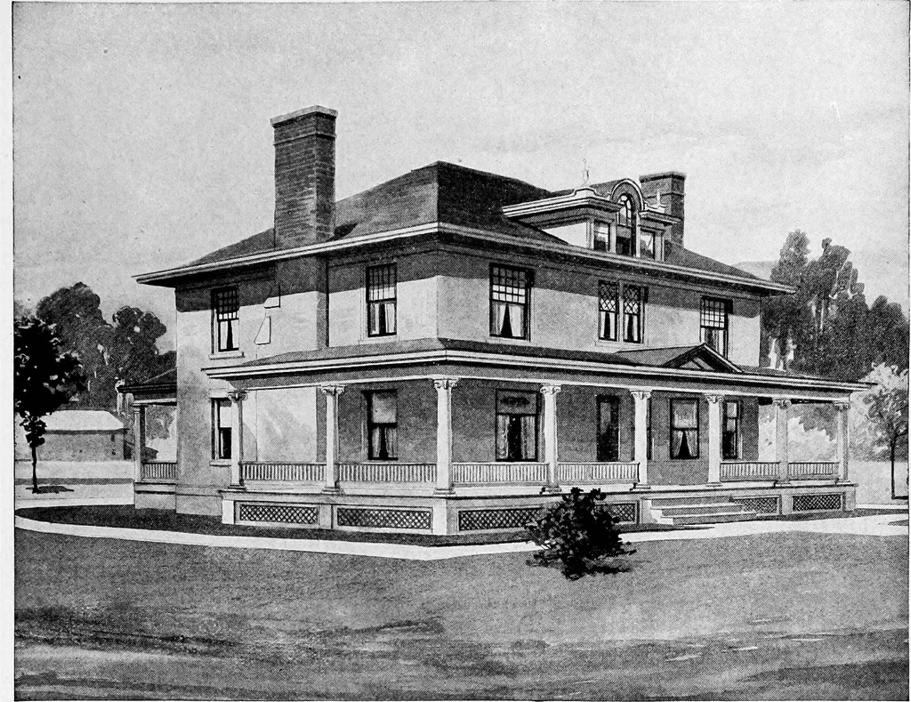 An illustration from Radford's artistic homes; 250 designs ..., 1908, leaf 216