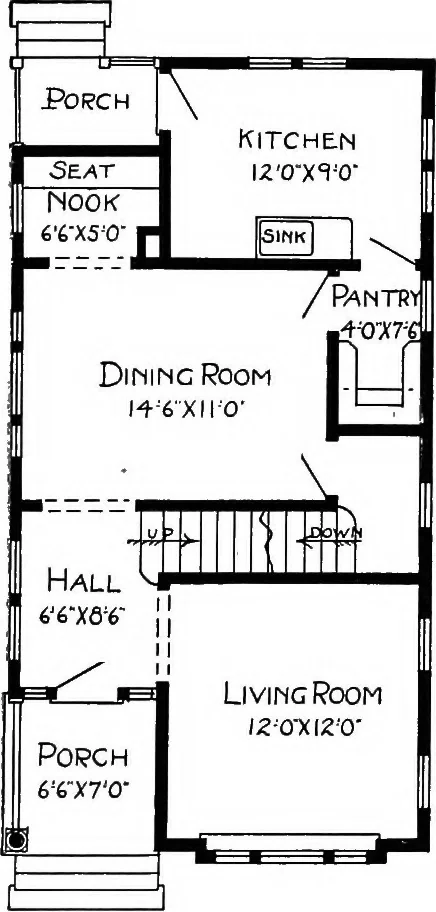 An illustration from Radford's artistic homes; 250 designs ..., 1908, leaf 218