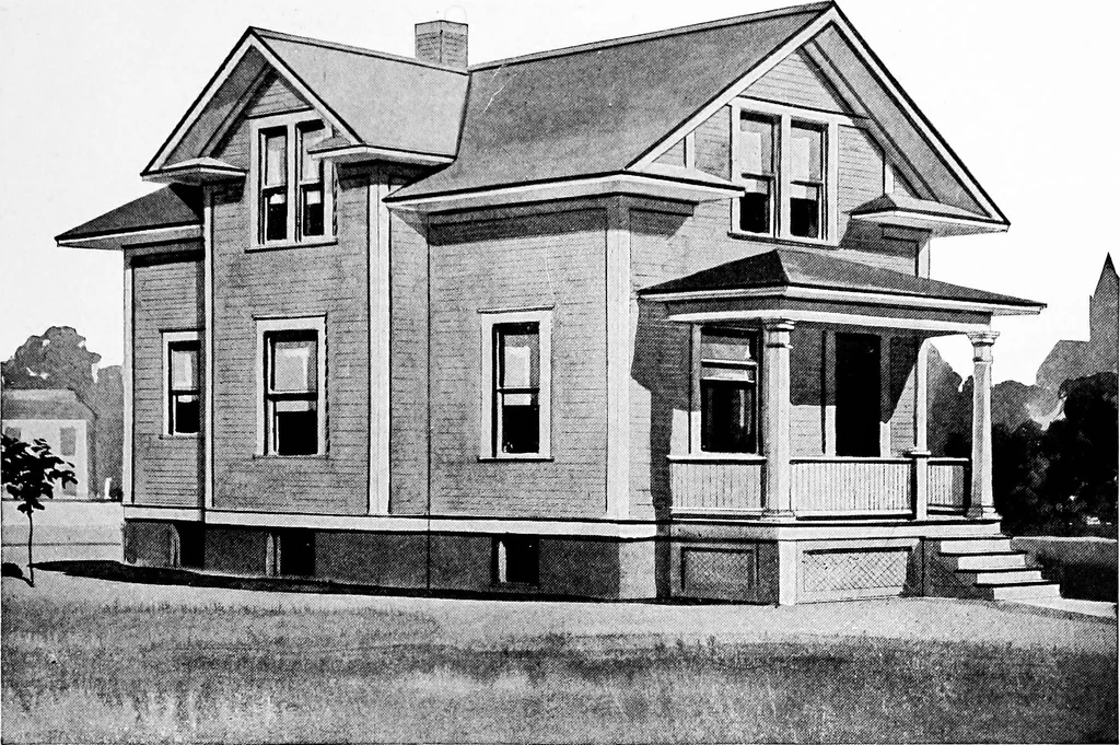 An illustration from Radford's artistic homes; 250 designs ..., 1908, leaf 22