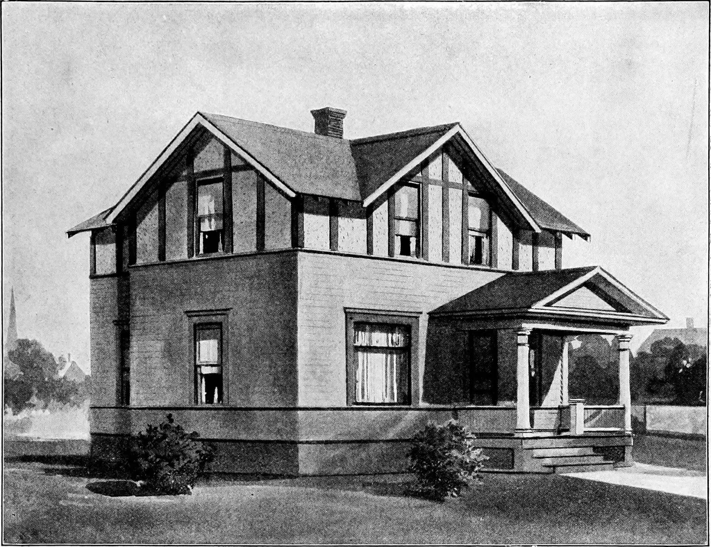 An illustration from Radford's artistic homes; 250 designs ..., 1908, leaf 220