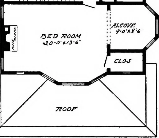 An illustration from Radford's artistic homes; 250 designs ..., 1908, leaf 221