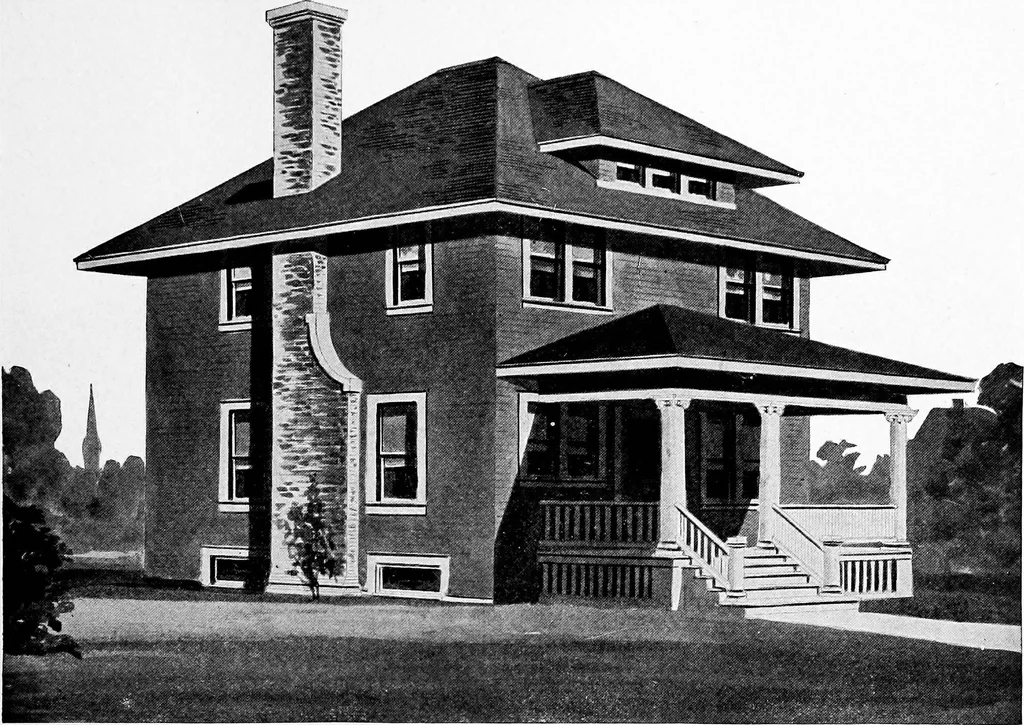 An illustration from Radford's artistic homes; 250 designs ..., 1908, leaf 224