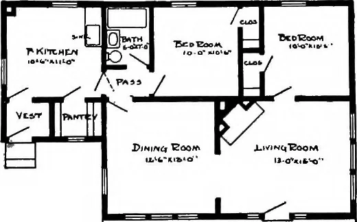 An illustration from Radford's artistic homes; 250 designs ..., 1908, leaf 226
