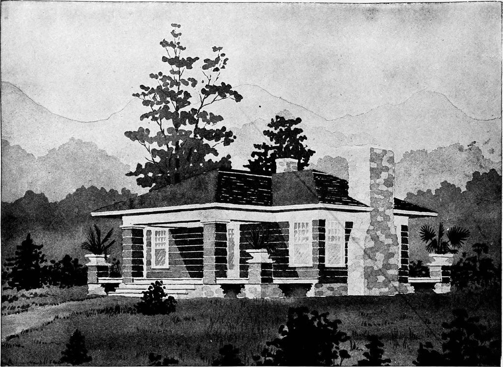 An illustration from Radford's artistic homes; 250 designs ..., 1908, leaf 229