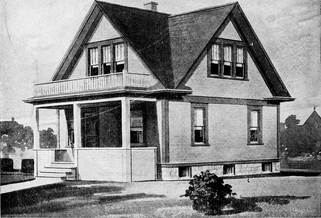 An illustration from Radford's artistic homes; 250 designs ..., 1908, leaf 23