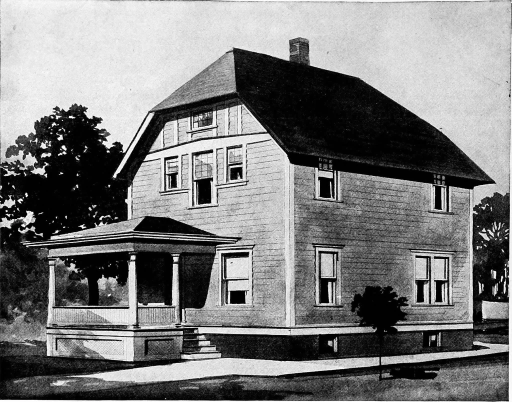 An illustration from Radford's artistic homes; 250 designs ..., 1908, leaf 231