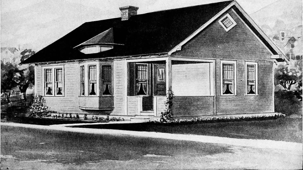 An illustration from Radford's artistic homes; 250 designs ..., 1908, leaf 234