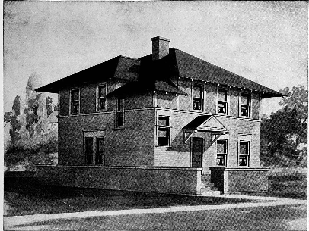 An illustration from Radford's artistic homes; 250 designs ..., 1908, leaf 236
