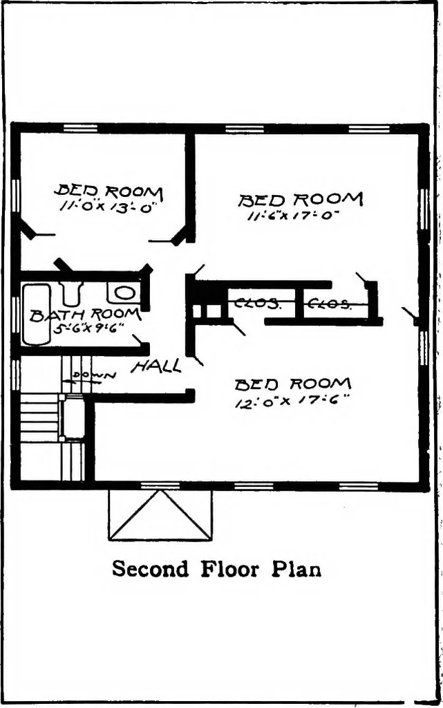 An illustration from Radford's artistic homes; 250 designs ..., 1908, leaf 236