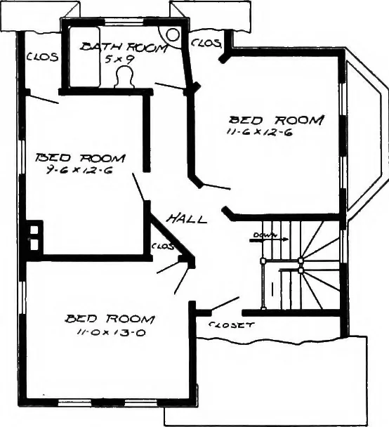 An illustration from Radford's artistic homes; 250 designs ..., 1908, leaf 237