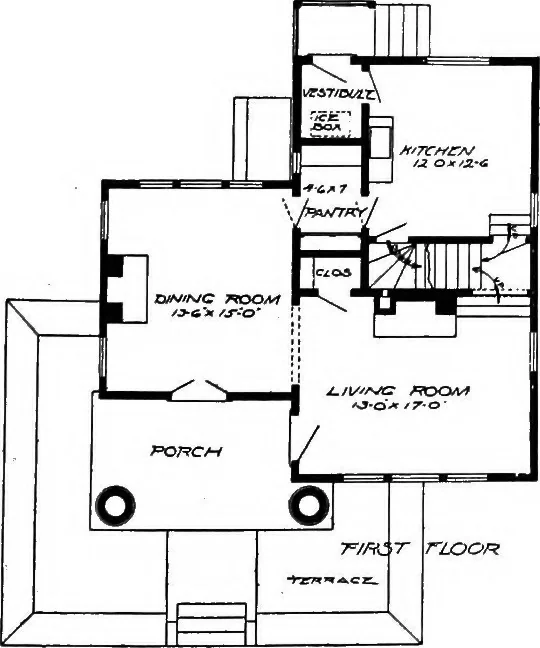 An illustration from Radford's artistic homes; 250 designs ..., 1908, leaf 238