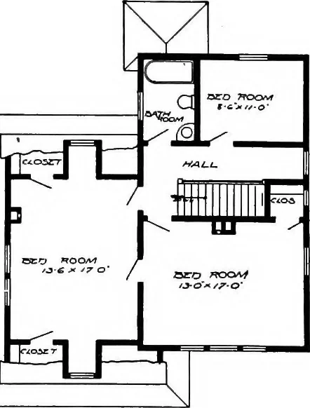 An illustration from Radford's artistic homes; 250 designs ..., 1908, leaf 238