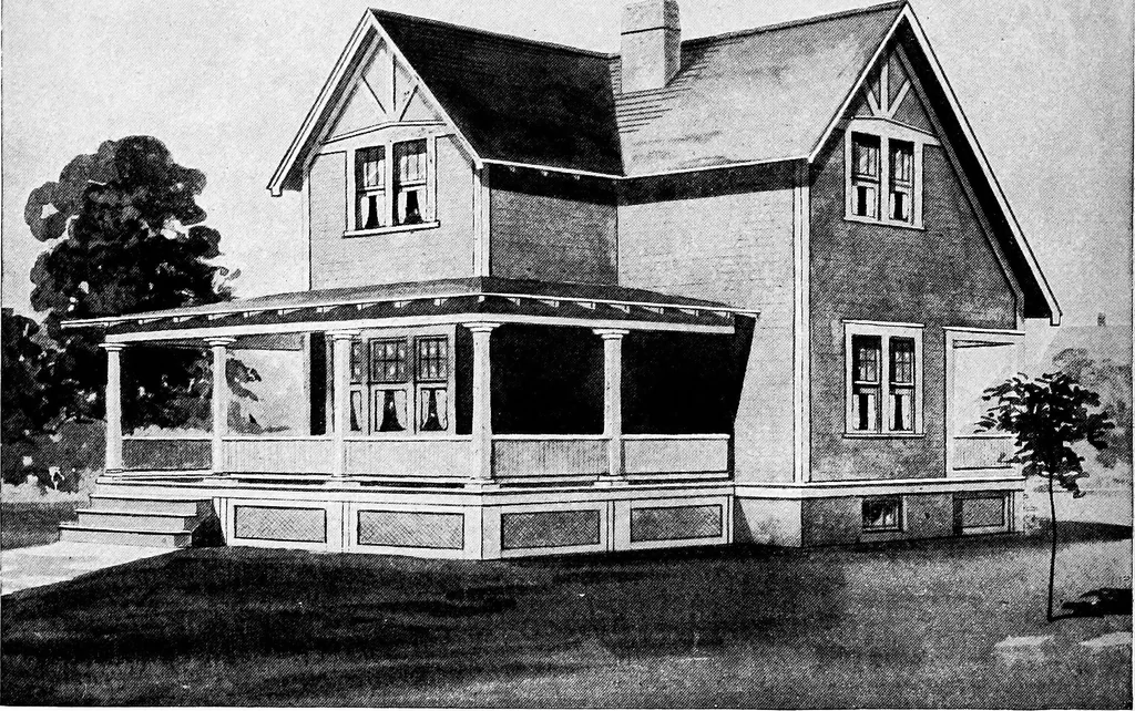 An illustration from Radford's artistic homes; 250 designs ..., 1908, leaf 239