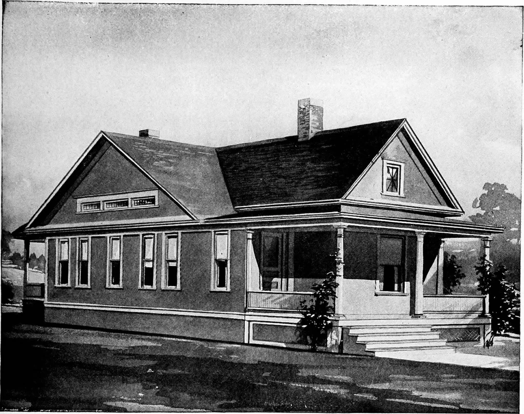 An illustration from Radford's artistic homes; 250 designs ..., 1908, leaf 242