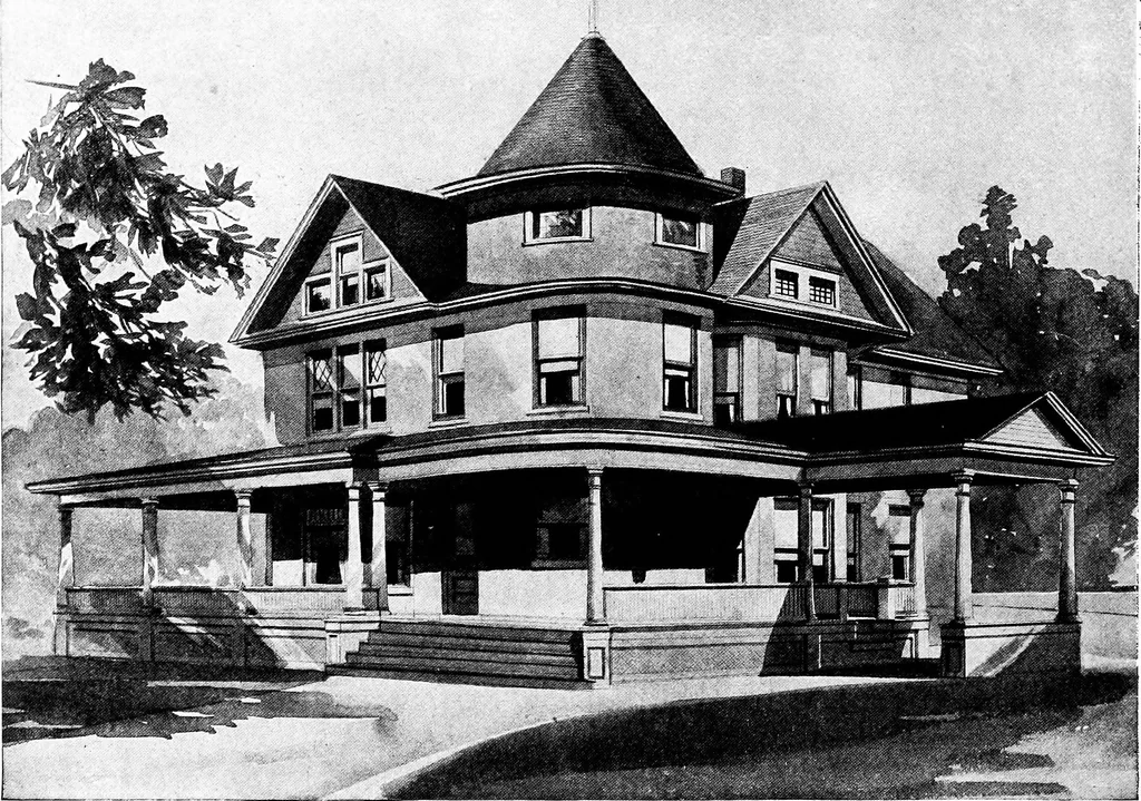 An illustration from Radford's artistic homes; 250 designs ..., 1908, leaf 245