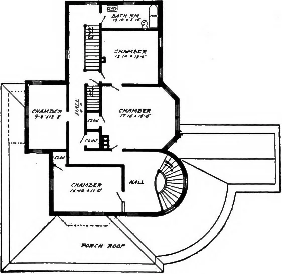 An illustration from Radford's artistic homes; 250 designs ..., 1908, leaf 245