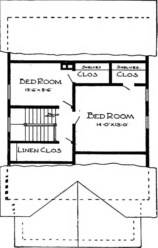 An illustration from Radford's artistic homes; 250 designs ..., 1908, leaf 247