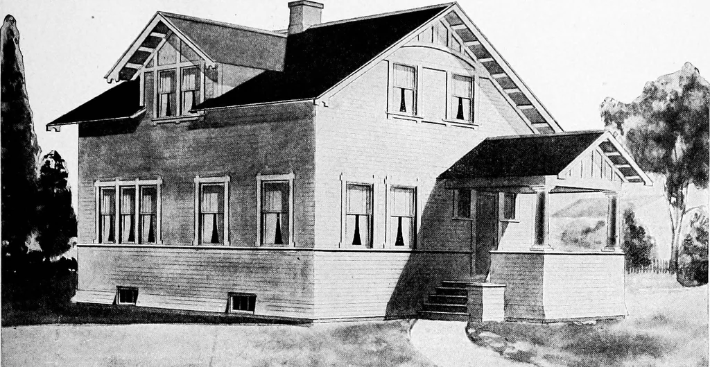 An illustration from Radford's artistic homes; 250 designs ..., 1908, leaf 248