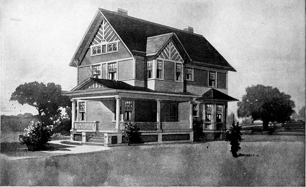 An illustration from Radford's artistic homes; 250 designs ..., 1908, leaf 249
