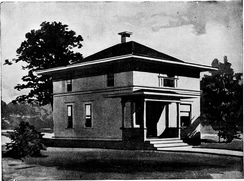 An illustration from Radford's artistic homes; 250 designs ..., 1908, leaf 25