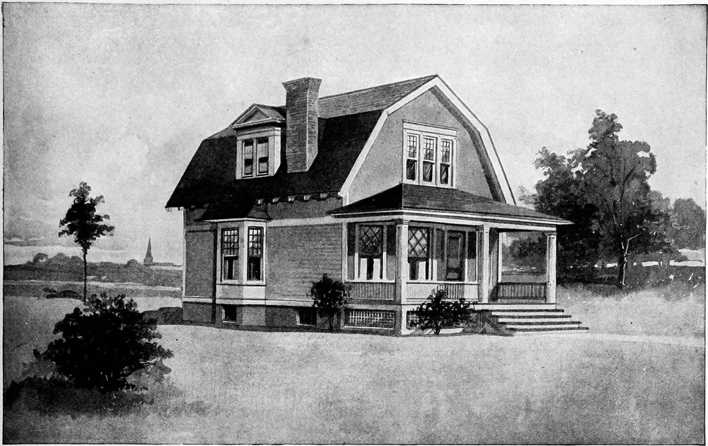 An illustration from Radford's artistic homes; 250 designs ..., 1908, leaf 250