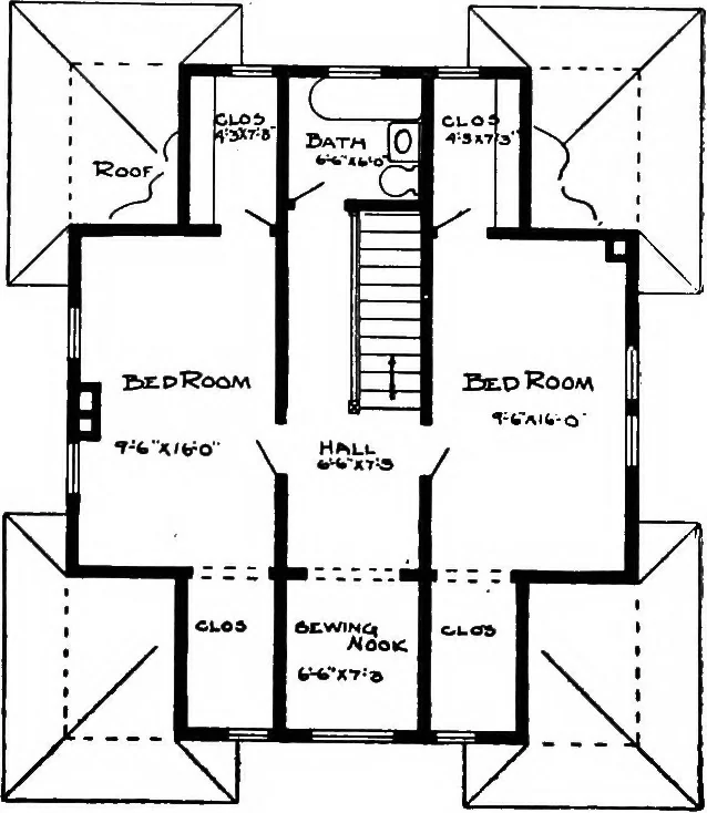 An illustration from Radford's artistic homes; 250 designs ..., 1908, leaf 251