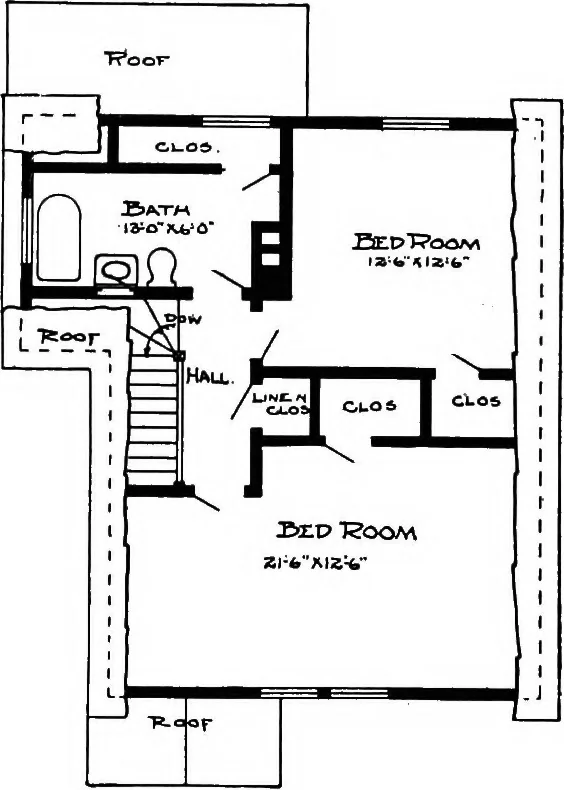 An illustration from Radford's artistic homes; 250 designs ..., 1908, leaf 252