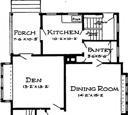 An illustration from Radford's artistic homes; 250 designs ..., 1908, leaf 253