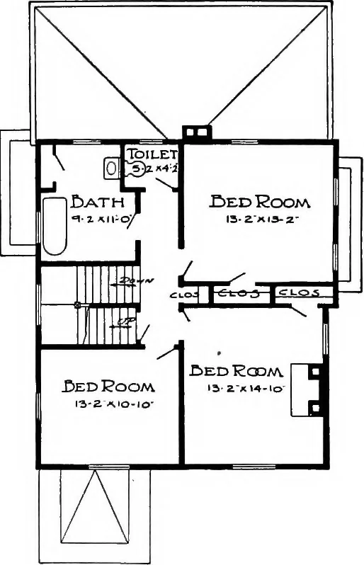 An illustration from Radford's artistic homes; 250 designs ..., 1908, leaf 253