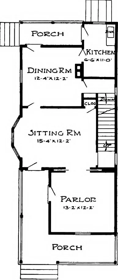 An illustration from Radford's artistic homes; 250 designs ..., 1908, leaf 254