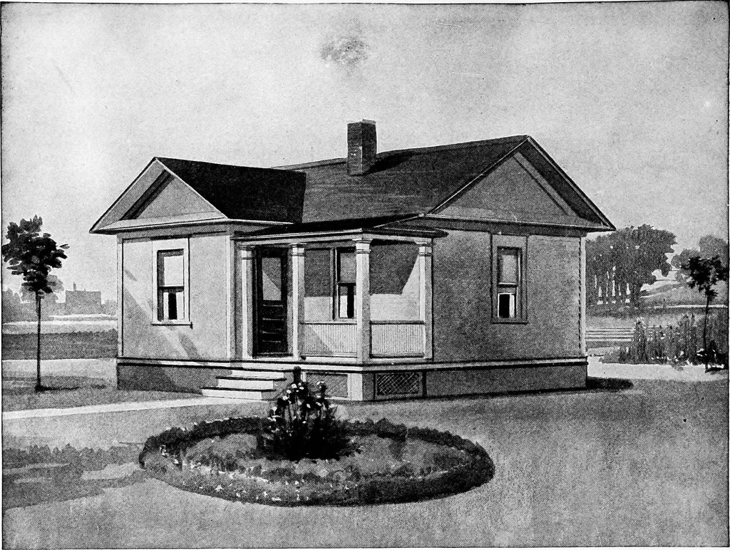An illustration from Radford's artistic homes; 250 designs ..., 1908, leaf 255