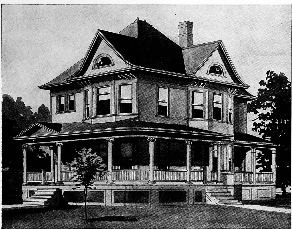 An illustration from Radford's artistic homes; 250 designs ..., 1908, leaf 26