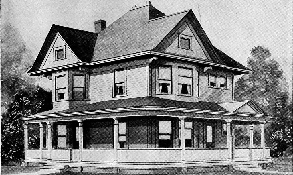 An illustration from Radford's artistic homes; 250 designs ..., 1908, leaf 264