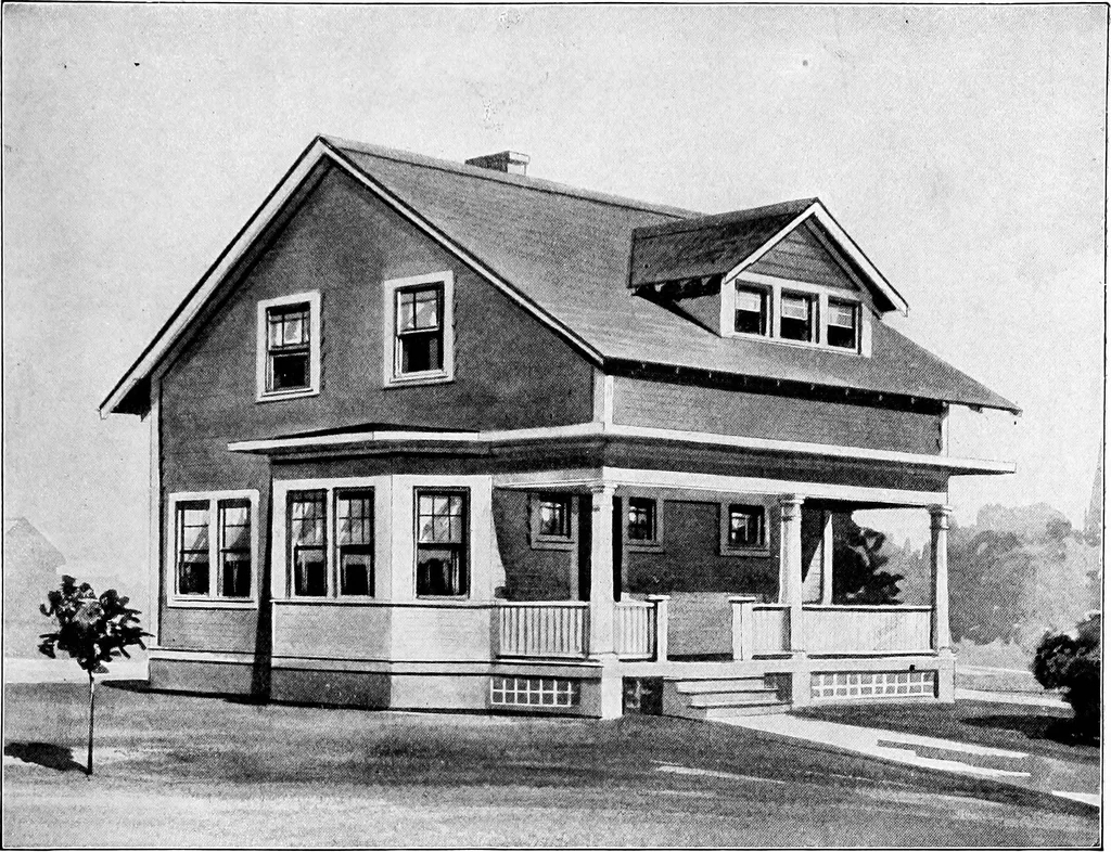 An illustration from Radford's artistic homes; 250 designs ..., 1908, leaf 28